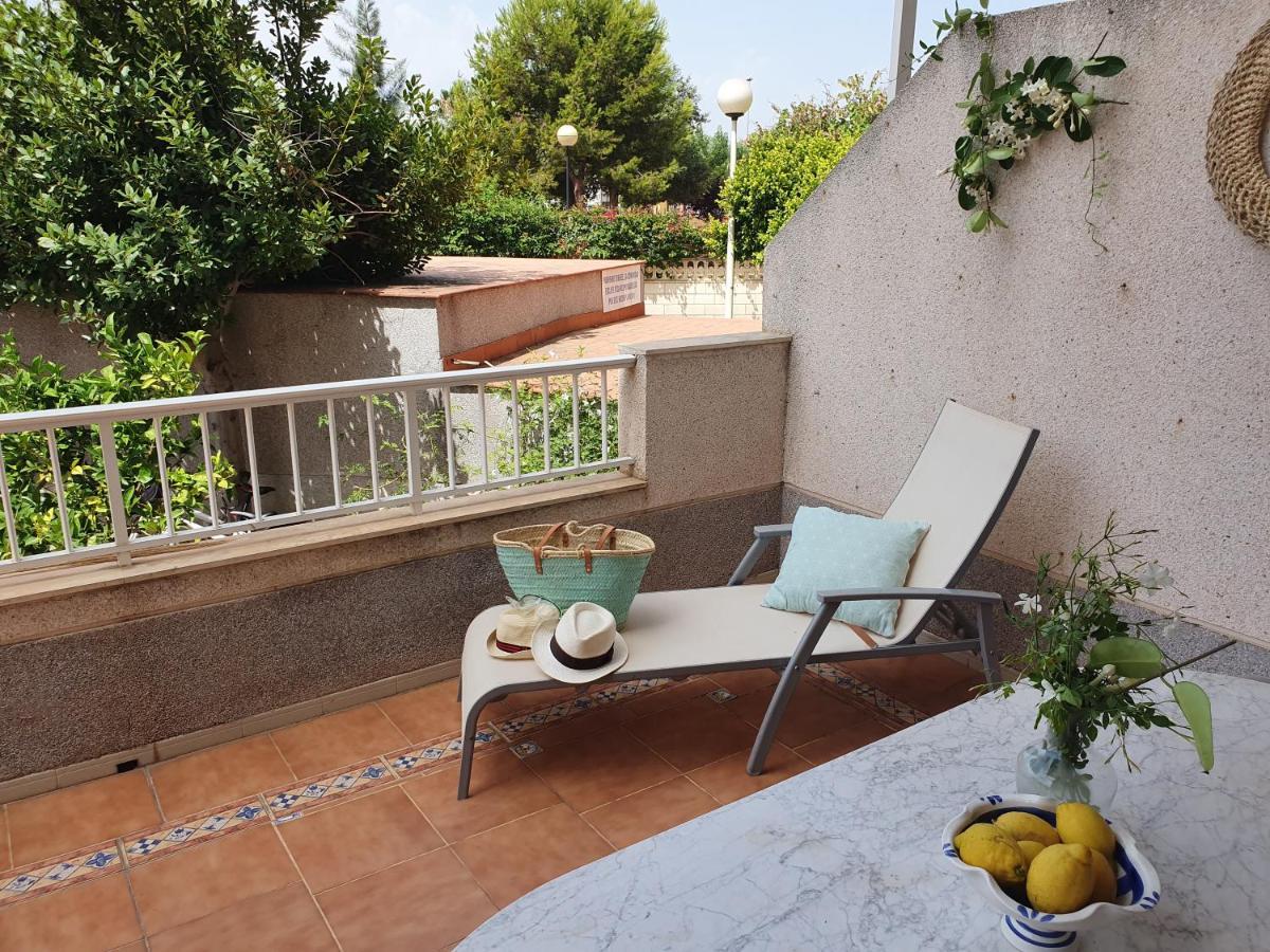 Fantastico Bajo Con Jardin En Playa De Canet Canet d'En Berenguer Exterior foto